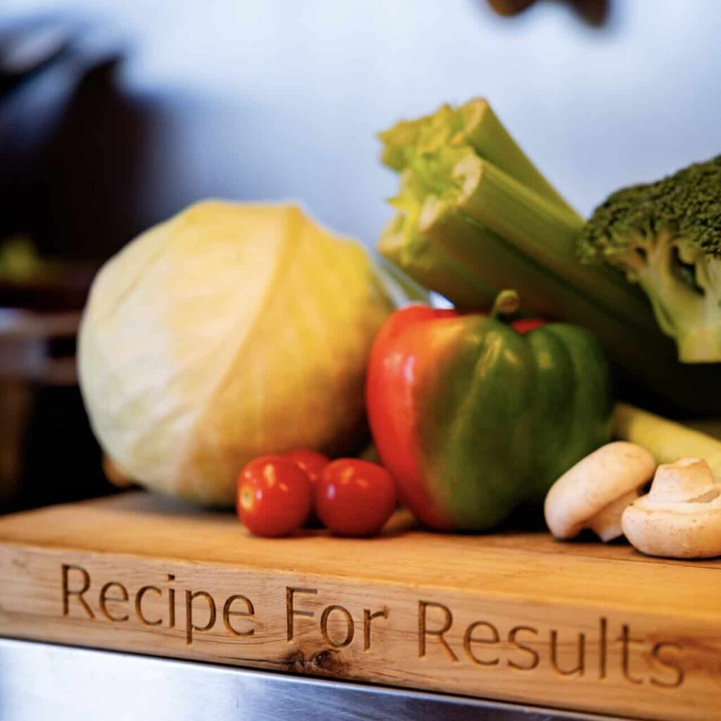 Increase your veg intake with Recipe For Results Meal Prep