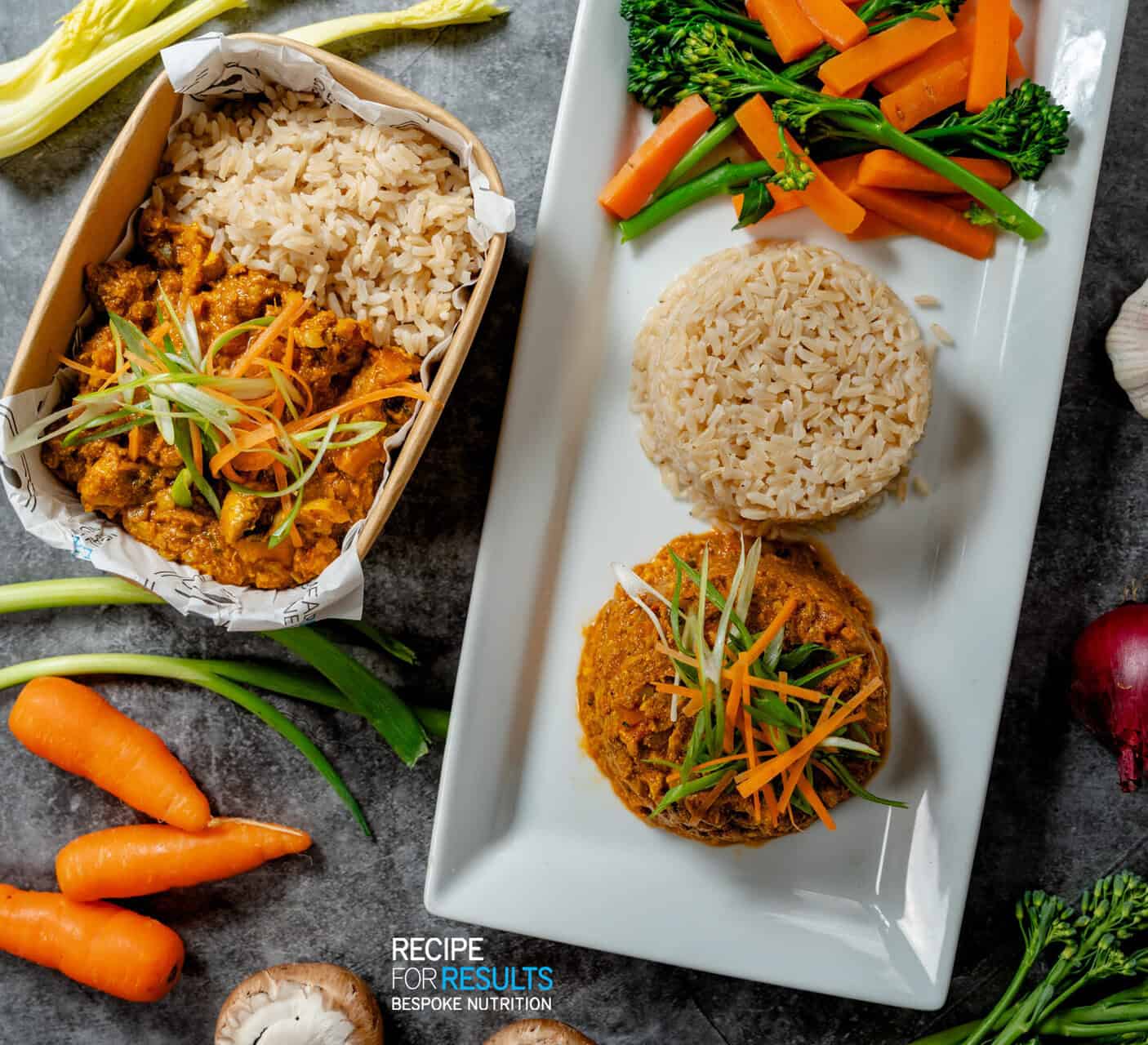 Our Chicken Curry & Brown Rice
