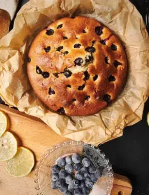 Clafoutis Blueberries recipe