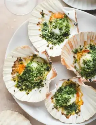 Garlic Butter Scallops recipe
