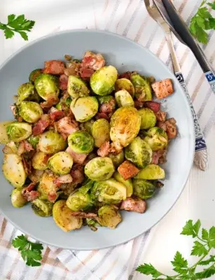 Brussels Sprouts with Lardons recipe