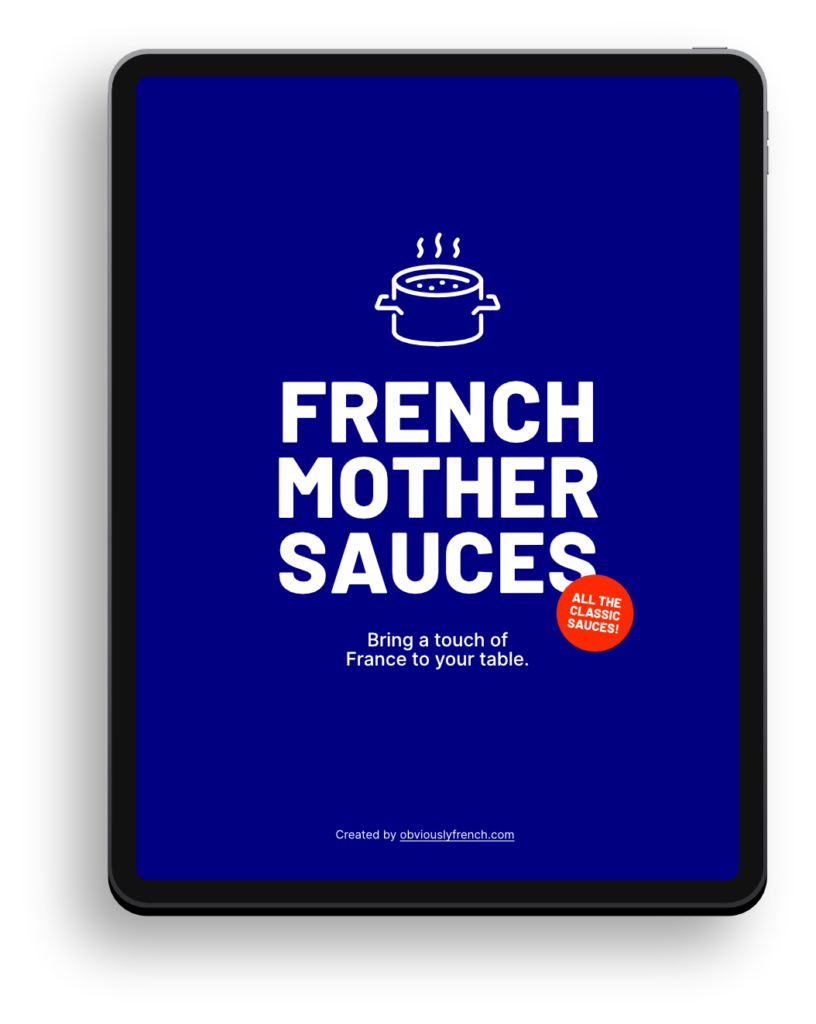 french mother sauces - basics