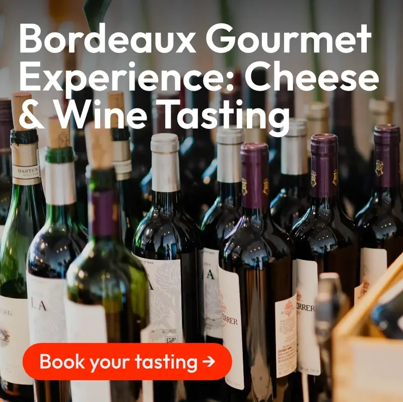 Bordeaux Gourmet Cheese & Wine Tasting