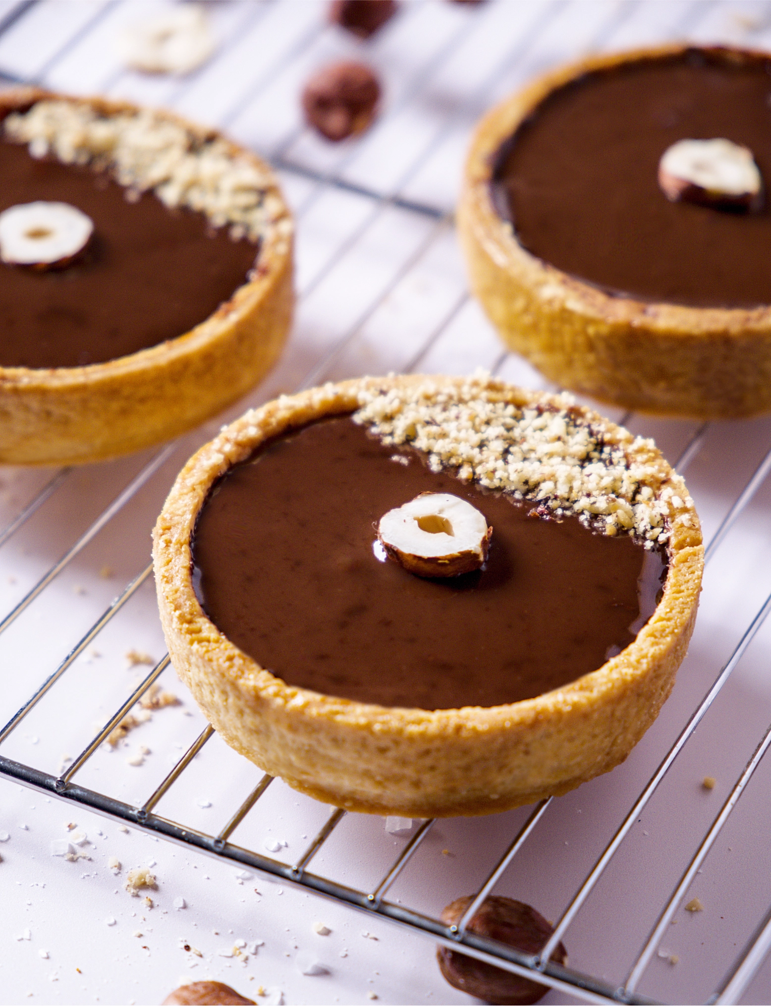 Salted Caramel Chocolate Tartlets recipe